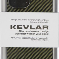 Накладка для i-Phone 13 Pro Max K-Doo Kevlar пластик зелёная