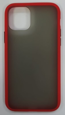 Накладка для i-Phone 11 Pro силикон матовая бока цветные красные Накладка для i-Phone 11 Pro силикон матовая бока цветные красные