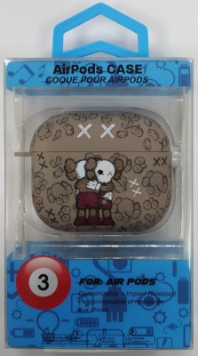 Силиконовый светящийся в темноте чехол для AirPods 3 Luxo Kaws рисунок №47 Силиконовый светящийся в темноте чехол для AirPods 3 Luxo Kaws рисунок №47
