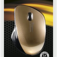 Мышь беспроводная Smartbuy 309AG USB/DPI 1000/3 кнопки/1AA (SBM-309AG-O) золотой металлик