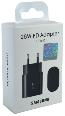 Сетевое зар. устр. для Samsung 25W TYPE-C в упаковке черное (High copy) Сетевое зар. устр. для Samsung 25W TYPE-C в упаковке черное (High copy)