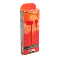 Наушники с микрофоном Faison R8 Loud 1.2м красный