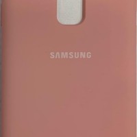 Накладка для Samsung Galaxy S9 Plus Silicone cover розовая