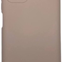 Накладка для Xiaomi Redmi Note 10 4G Silicone cover без логотипа пудро