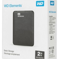 Внешний жесткий диск 2TB WD Elements (WDBU6Y0020BBK-WESN) черный