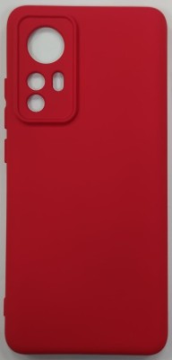 Накладка для Xiaomi Redmi 12X силикон матовый красный Накладка для Xiaomi Redmi 12X силикон матовый красный