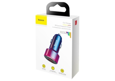 Автомобильное заряд. устр. Baseus 1USB/1C 45W CCMLC20C-09 перламутровое Автомобильное заряд. устр. Baseus 1USB/1C 45W CCMLC20C-09 перламутровое