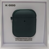 Силиконовый чехол для AirPods 1/2 K-DOO CrashGuard зеленый