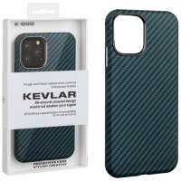 Накладка для i-Phone 13 Pro K-Doo Kevlar пластик синяя