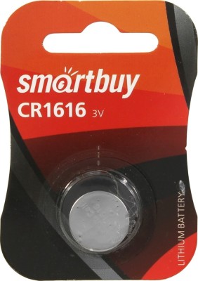 Литиевый элемент питания Smartbuy CR1616/1B (12/720) SBBL-1616-1B Литиевый элемент питания Smartbuy CR1616/1B (12/720) SBBL-1616-1B