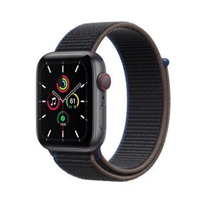 Сменный браслет для Apple Watch 38-40mm ткань липучка чёрный Сменный браслет для Apple Watch 38-40mm ткань липучка чёрный
