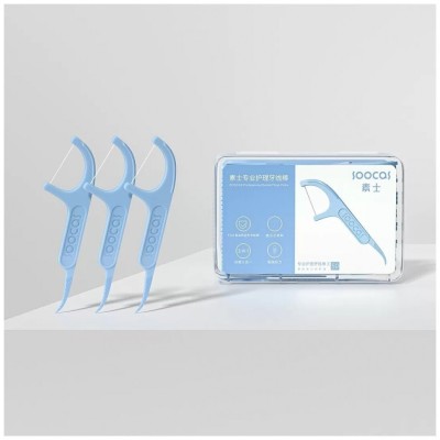 Зубная нить Soocas Floss Pick D1 (50шт.) Зубная нить Soocas Floss Pick D1 (50шт.)