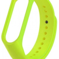 Ремешок для Xiaomi Mi Band 7 силиконовый салатовый