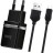 Сетевое зар. устр. Hoco C11 с шнуром Micro 1USB 1A черное