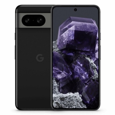 Google Pixel 8 8/128Gb (Obsidian) Google Tensor G3 - самый мощный процессор Pixel на сегодняшний день. Благодаря ему Pixel 8 работает быстро и эффективно. А искусственный интеллект от Google обеспечивает персонализированную поддержку в повседневной жизни.

Дисплей с высоким разрешением и диагональю 6,2 дюйма обеспечивает мощные, яркие цвета и детализацию. А частота обновления до 120 Гц обеспечивает более плавную прокрутку.

Интеллектуальный аккумулятор Pixel 8 может работать более 24 часов. При использовании режима экстремального энергосбережения сразу после зарядки он может проработать до 72 часов. Кроме того, он заряжается быстрее, чем когда-либо прежде.

Кто-то чихнул, моргнул или посмотрел в сторону? С помощью функции Pixel Best Shot из нескольких похожих снимков подряд создаётся одна оптимизированная фотография - все смотрят в камеру и выглядят наилучшим образом.

Функция Magic Audio Eraser использует искусственный интеллект Google для волшебного удаления отвлекающих звуков, таких как шум транспорта и ветер. Таким образом, вы слышите только то, что хотите услышать.

С помощью функции ночного видения и астрофотографии Pixel 8 можно делать снимки городских огней и звездного неба.

VPN от Google One встроен в Pixel 8, чтобы защитить вашу деятельность в Интернете, независимо от используемых приложений и браузеров.

Pixel 8 прочен и защищен от воды и пыли по стандарту IP68.8 А благодаря стеклу Corning Gorilla Glass Victus он также устойчив к царапинам.

Живой перевод позволяет переводить разговоры на 49 языках, общаться в режиме реального времени и легко переводить меню с помощью камеры.

Pixel 8 имеет прекрасный дизайн с изогнутыми контурами, атласной панелью камеры и стильными цветами. А самое главное - он частично изготовлен из переработанных материалов.