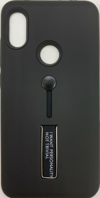 Накладка для Xiaomi Redmi Note 6 Pro пластик матовый с держателем для пальца Накладка для Xiaomi Redmi Note 6 Pro пластик матовый с держателем для пальца