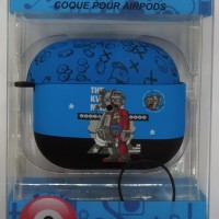 Силиконовый светящийся в темноте чехол для AirPods 3 Luxo Kaws рисунок №49