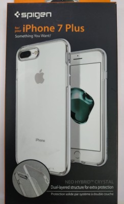 Чехол Spigen для i-Phone 7 Plus Neo Hybrid Crystal, ультра-белый (043CS21045) Чехол Spigen для i-Phone 7 Plus Neo Hybrid Crystal, ультра-белый (043CS21045)