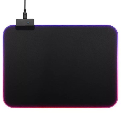 Коврик для мышки с подсветкой RGB-02 черный Коврик для мышки с подсветкой RGB-02 черный