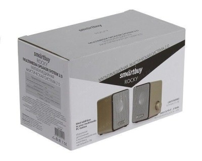 Акустическая система 2.0 Smartbuy Rocky (SBA-3200) 2х3Вт пластик бронзовая Акустическая система 2.0 Smartbuy Rocky (SBA-3200) 2х3Вт пластик бронзовая