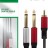 Кабель 2xAUX 6.35мм (папа) - 2xRCA (папа) Livepower S275 1.8м черный