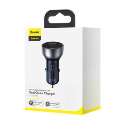 Автомобильное заряд. устр. Baseus Particular 1USB/1C 3.1A 65W (CCKX-C0A) черное Автомобильное заряд. устр. Baseus Particular 1USB/1C 3.1A 65W (CCKX-C0A) черное