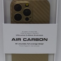 Накладка для i-Phone 13 Pro 6.1" K-Doo Air Carbon пластик золотая