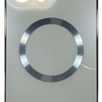 Чехол-накладка для i-Phone 13 Pro Magsafe пластик белый