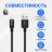 Usb Кабель для зарядки Apple Hoco Times speed Lightning  1м 2.0A в тканевой оплётке чёрный
