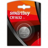 Литиевый элемент питания Smartbuy CR1632/1B (12/720) SBBL-1632-1B