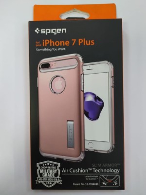 Чехол Spigen для i-Phone 7 Plus Slim Armor , розовое золото (043CS20311) Чехол Spigen для i-Phone 7 Plus Slim Armor , розовое золото (043CS20311)