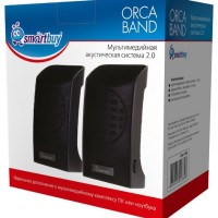 Акустическая система 2.0 Smartbuy® Orca Band (SBA-1000) 2х3Вт пластик черная
