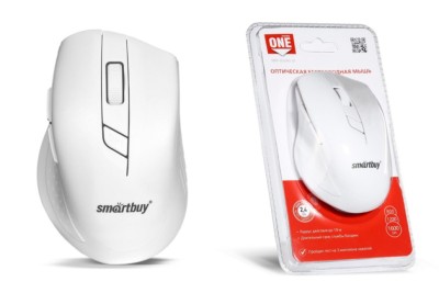 Мышь беспроводная Smartbuy ONE 602AG белая SBM-602AG-W Мышь беспроводная Smartbuy ONE 602AG белая SBM-602AG-W