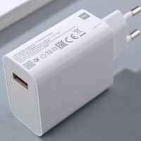 Сетевое зарядное устройство Xiaomi MI 1USB 33W с проводом Type-C (MDY-11-EZ) в упаковке белое