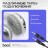 Стереонаушники Bluetooth полноразмерные Hoco Music W35 40ч белый