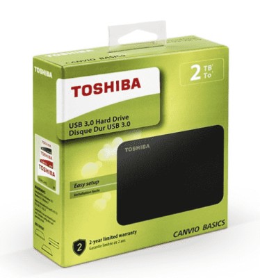 Внешний HDD Toshiba Canvio Basics New 2TB (HDTB420EK3AA) черный Внешний HDD Toshiba Canvio Basics New 2TB (HDTB420EK3AA) черный