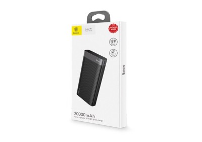 Powerbank Baseus 20000mAh 2xUSB 2.0A PPALL-APX01 черный Powerbank Baseus 20000mAh 2xUSB 2.0A PPALL-APX01 черный