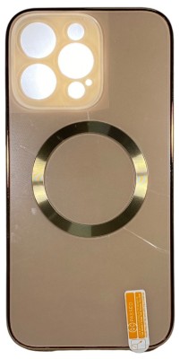 Чехол-накладка для i-Phone 13 Pro Magsafe пластик золотой Чехол-накладка для i-Phone 13 Pro Magsafe пластик золотой