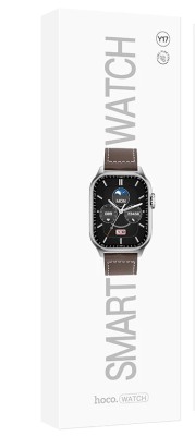 Смарт-часы Hoco Y17 Smart Sports Watch 2.03&quot;/240х296/300mAh Серебро Смарт-часы Hoco Y17 Smart Sports Watch 2.03"/240х296/300mAh Серебро