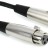 Инструментальный кабель Livepower H254 XLR/XLR мама-папа 1.8м черно-серебристый