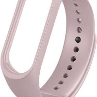 Ремешок для Xiaomi Mi Band 7 силиконовый пудро
