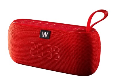 Bluetooth колонка Walker WSP-150 BT5.0/10Вт/1200mAh/3ч/часы красная Bluetooth колонка Walker WSP-150 BT5.0/10Вт/1200mAh/3ч/часы красная