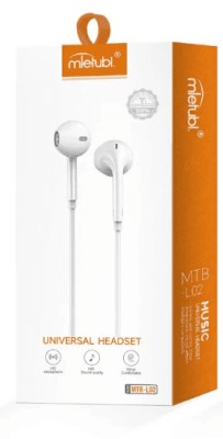 Наушники с микрофоном Mietubl MTB-L02 1.2м белые Наушники с микрофоном Mietubl MTB-L02 1.2м белые