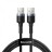Usb Кабель Baseus Cafule USB3.0 Male на USB3.0 Male 2A 1м CADKLF-C0G черный