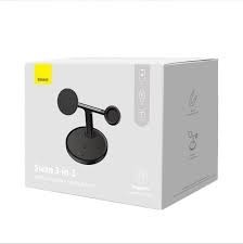 Беспроводное зарядное устройство Baseus Swan 3in1 для Phone/Watch/Pods (WXTE000101) черное Беспроводное зарядное устройство Baseus Swan 3in1 для Phone/Watch/Pods (WXTE000101) черное