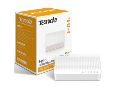 Коммутатор-мини Tenda SG105 Fast Ethernet с 5-портами Коммутатор-мини Tenda SG105 Fast Ethernet с 5-портами