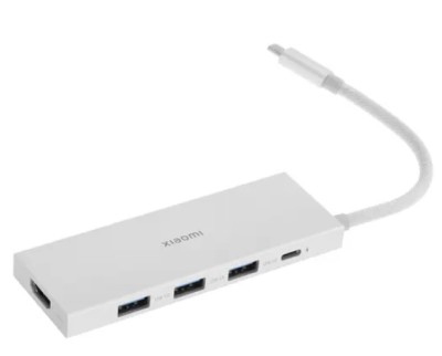 USB-C хаб Xiaomi 5в1 docking station (XMDS05YM) USB-C хаб Xiaomi 5в1 docking station (XMDS05YM)