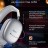 Стереонаушники Bluetooth полноразмерные Hoco Air Music Light W35 V5.3/40ч белый