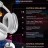 Стереонаушники Bluetooth полноразмерные Hoco Air Music Light W35 V5.3/40ч белый