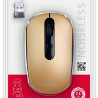Мышь беспроводная беззвуч. Smartbuy ONE 262AG USB/DPI 800-1200-1600/4 кнопки/1AA (SBM-262AG) бронза